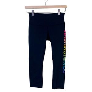 Lululemon Soulcycle Washington DC Cropped Leggings in Size 4